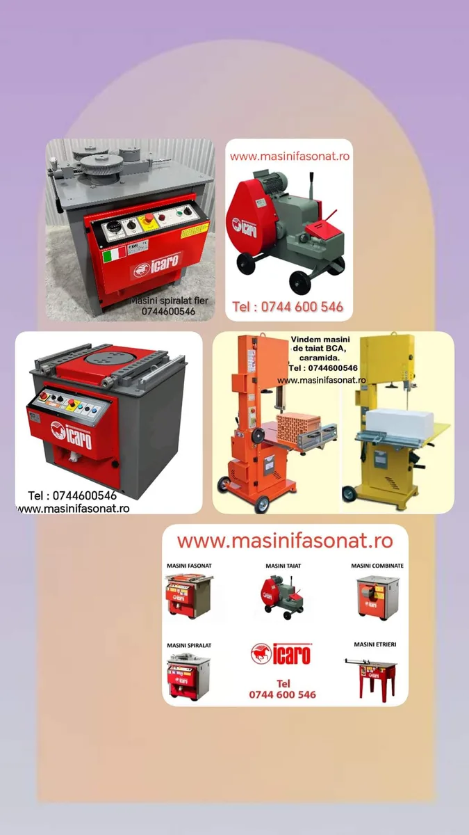 Masini de spiralat ob/pc