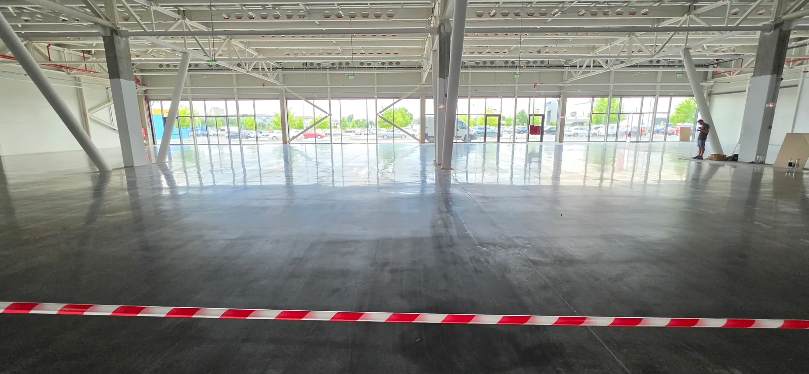 Slefuire beton, pardoseli industriale
