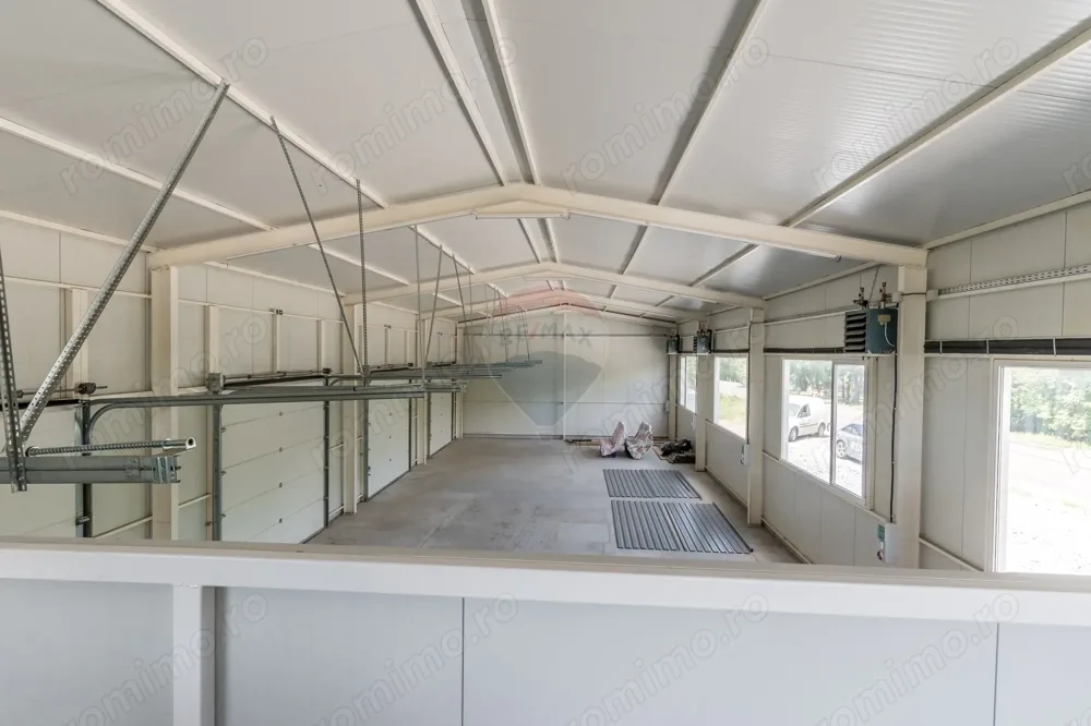 Hală nouă de închiriat, 220 mp, la strada principală — Dancu, Iași