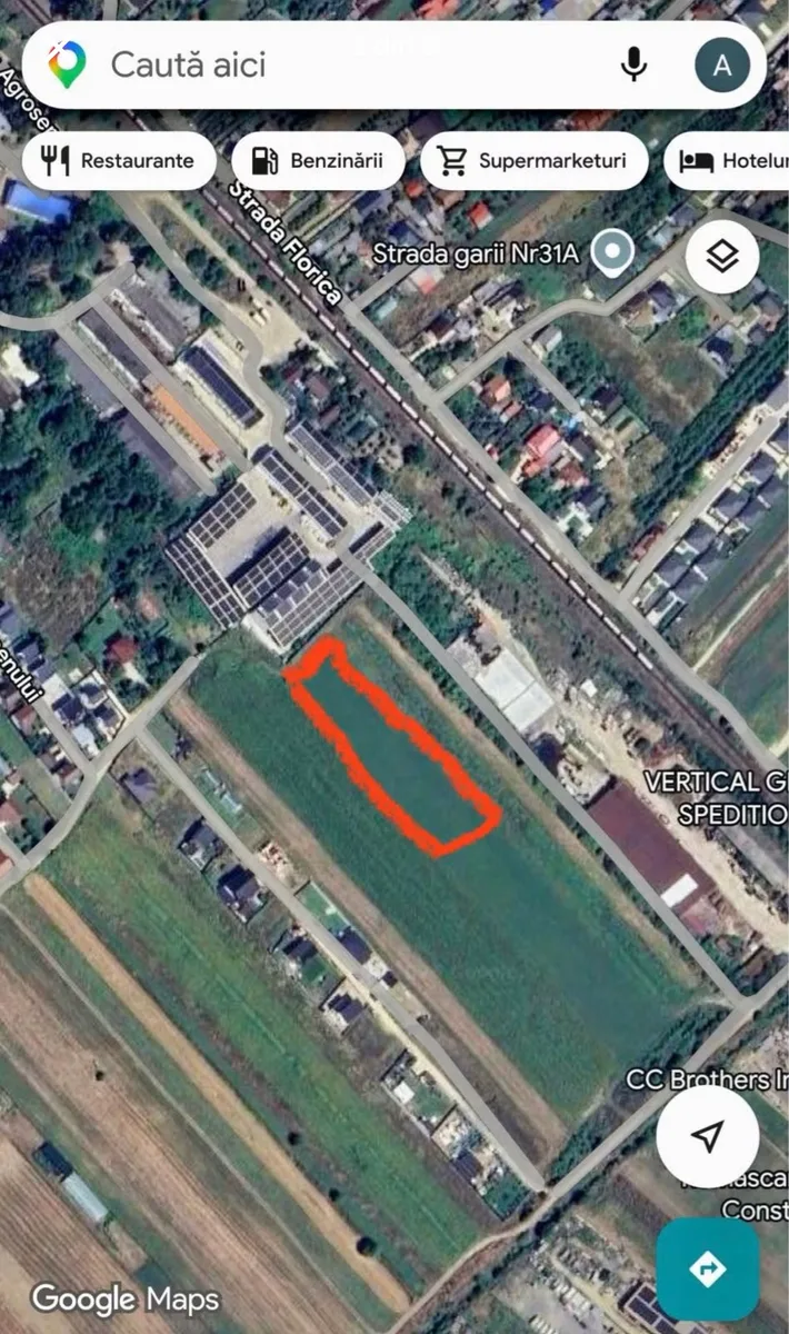 📌 Teren Intravilan 2705 mp în Ștefănești (Str. Sticlelor) – Poziție Excelentă lângă Lidl Vând teren
