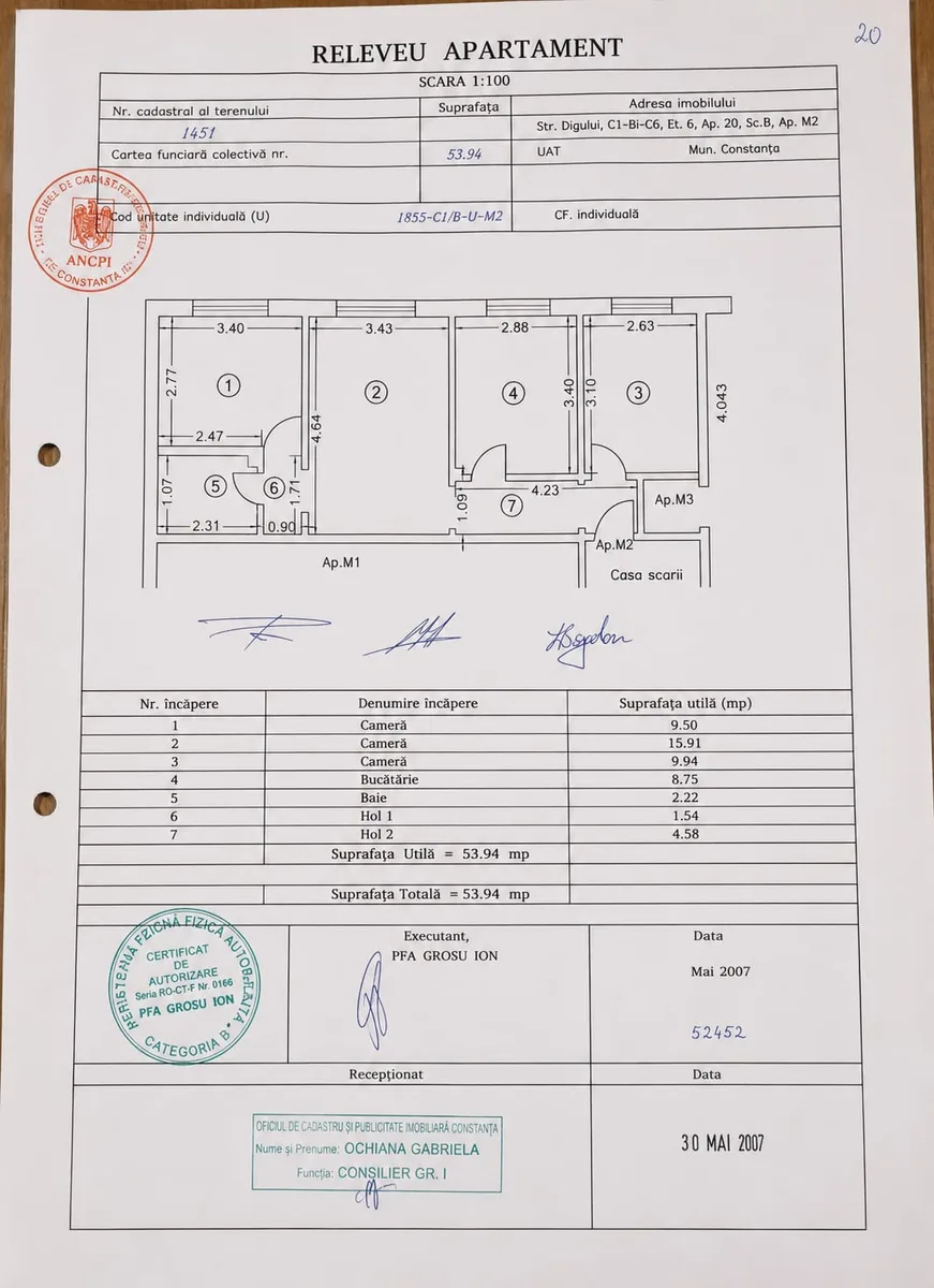 Apartament 3 camere Constanta
