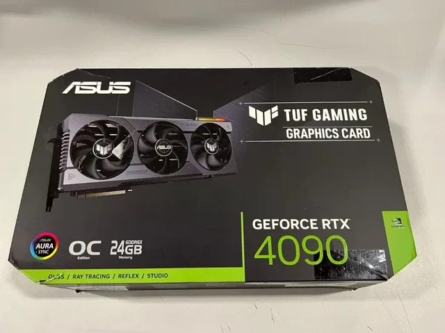Placă video ASUS GeForce RTX 4090 24GB TUF OC Gaming.
